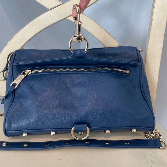 Rebecca Minkoff Blue Leather Shoulder Bag - Picture 7 of 11